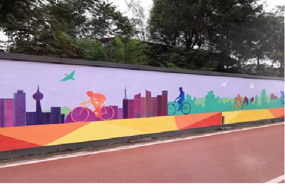 津市墙体彩绘-围墙