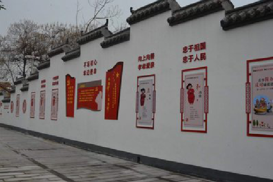 津市墙体彩绘-乡村文化墙