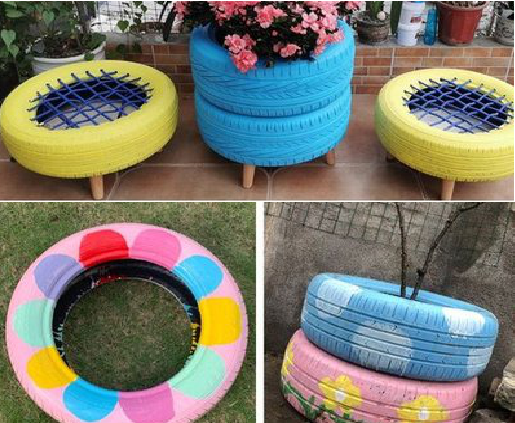 津市墙体彩绘-变废为宝