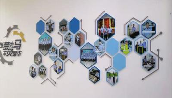 津市文化墙最常见的做法。