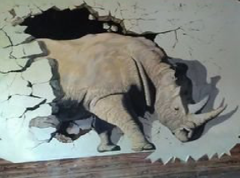 津市在墙绘中，如何绘制3D效果？