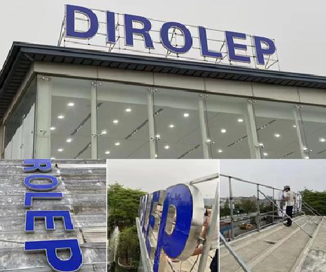 津市楼顶发光字安装的注意事项。